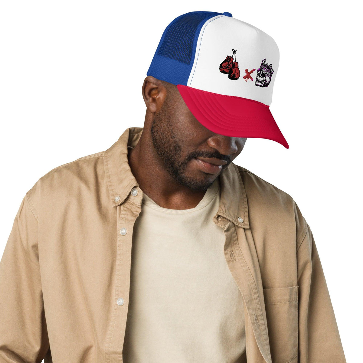 boxing-king-foam-trucker-hat-