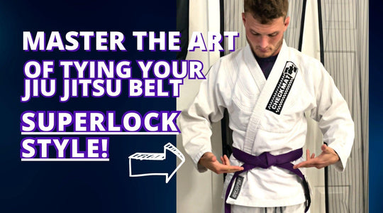 Master the art of tying your jiu jitsu belt superlock style - King Killers Apparel