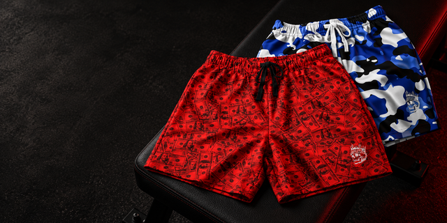 Relaxed fit mesh shorts collection by King Killers Apparel