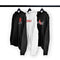 three Graphic Hoodies hanging on a rack from our graphic hoodie collection - King Killers Apparel
