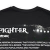Fighter T Shirt, Black
