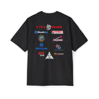 Heckert Boxing Tee — Retro Fight Poster Men's Heavy Oversized T‑Shirt