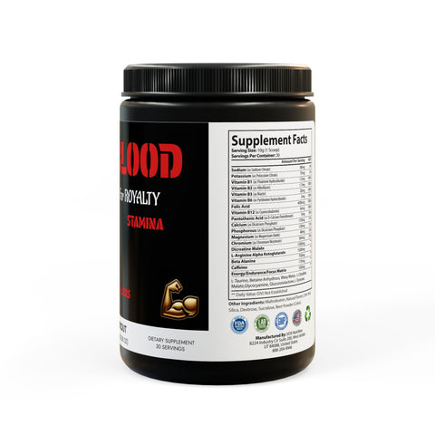 KINGS BLOOD Pre-Workout Supplement, Watermelon Flavor (300g, 10.58oz)