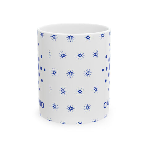 Cardano Ceramic Mug | Crypto Lover Gift | 11oz & 15oz Coffee Cup