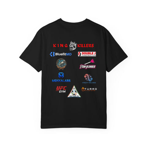 BKFC Fighter Heckert Tribute T-Shirt — BKFC Fight Night Poster Tee