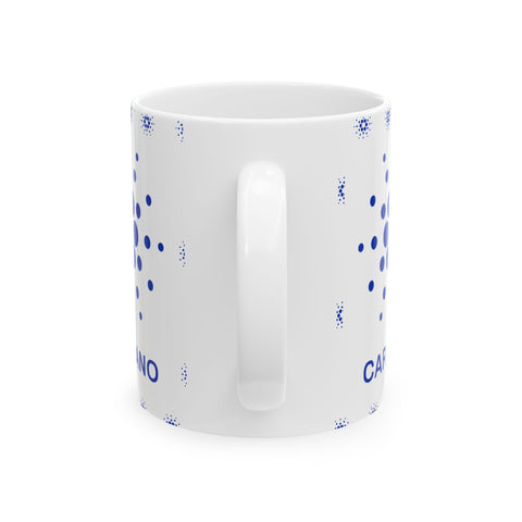 Cardano Ceramic Mug | Crypto Lover Gift | 11oz & 15oz Coffee Cup