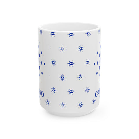 Cardano Ceramic Mug | Crypto Lover Gift | 11oz & 15oz Coffee Cup