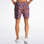 American Flag Athletic Shorts
