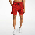 Blood Money Athletic Shorts