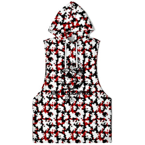 Athletic Drop Armhole Sleeveless Hoodie - Bloodsport - King Killers
