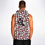 Athletic Drop Armhole Sleeveless Hoodie - Bloodsport