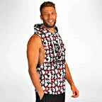Athletic Drop Armhole Sleeveless Hoodie - Bloodsport