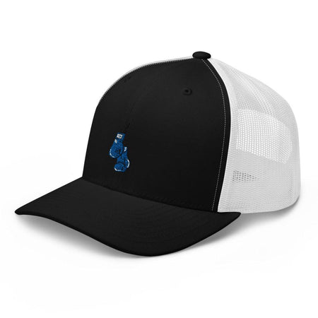 Blue Corner Retro Trucker Hat