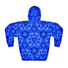 Blue Spiral Tie-Dye Pattern Unisex Pullover Hoodie - King Killers