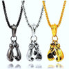 three boxing gloves necklaces, GOLD/SILVER/BLACK - King Killers Apparel
