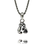 Powerful Boxing Glove Necklace - 24" Cable Chain