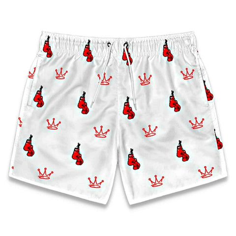 Boxing King Men's Short Swim Trunks - King Killers