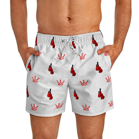 Boxing King Men's Short Swim Trunks - King Killers