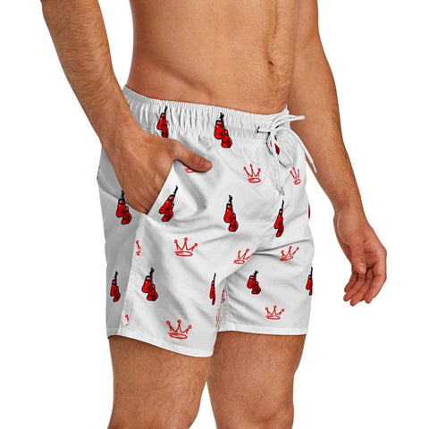 Boxing King Men's Short Swim Trunks - King Killers