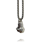 Burden of Proof Boxing Glove Necklace
