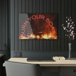 Burn Your Boats Acrylic Wall Art - King Killers