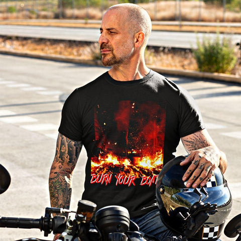 BURN YOUR BOATS Graphic T-Shirt freeshipping - King Killers