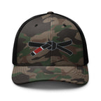 Jiu Jitsu Black Belt Camouflage Trucker Hat