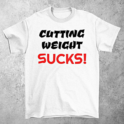 "Cutting Weight Sucks!" Short Sleeve Tee - King Killers