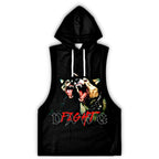 Athletic Sleeveless Hoodie - Dawg Fight
