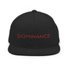 DOMINANCE Embroidered Snapback Hat, black - King Killers