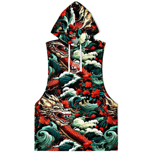 Dragon Slayer Sleeveless Workout Hoodie - King Killers