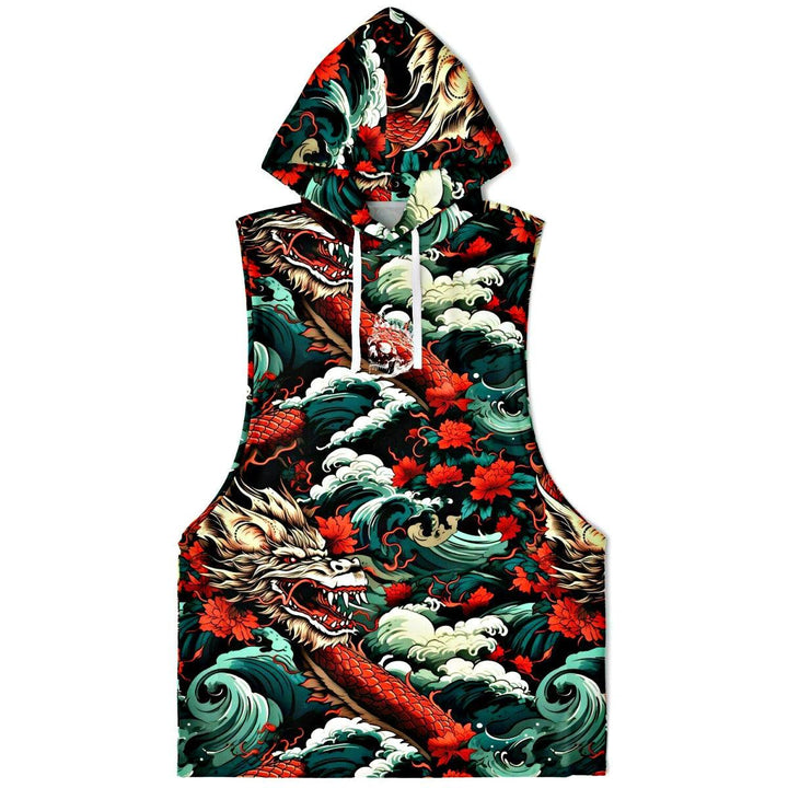 Dragon Slayer Sleeveless Workout Hoodie - King Killers