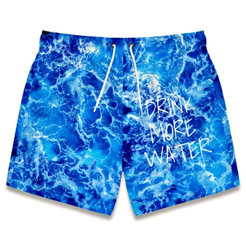 Drink More Water Men's Swim Trunks - King Killers