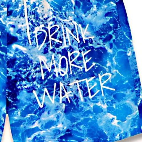 Drink More Water Men's Swim Trunks - King Killers