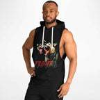 Athletic Sleeveless Hoodie - Dawg Fight