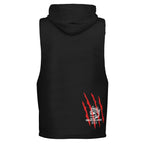 Athletic Drop Armhole Sleeveless Hoodie - Killer Kat