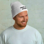Fight Me Bitch Cuffed Beanie