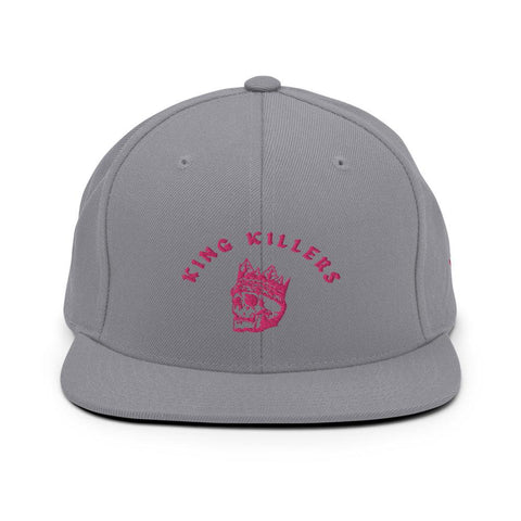 Flamingo Pink King Killers Snapback Hat, Color: Silver - King Killers