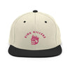 Flamingo Pink King Killers Snapback Hat, Color: Natural / Black - King Killers