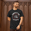 black graphic t shirt with boxing gloves -King Killers Apparel