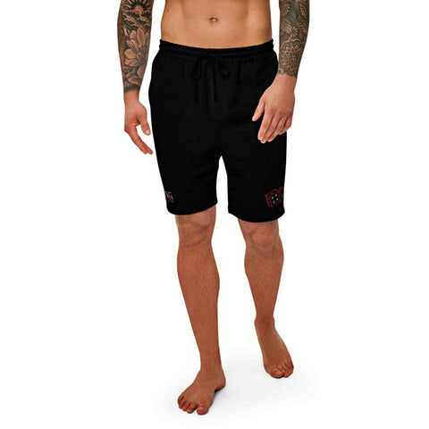 Fuck It Dice Men's Embroidered Fleece Shorts - King Killers