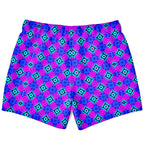 Geometric Short Swim Trunks Men