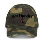 Got Hands? Distressed Dad Hat