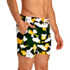 yellow and green camouflage swim trunks for men - King Killers Apparel