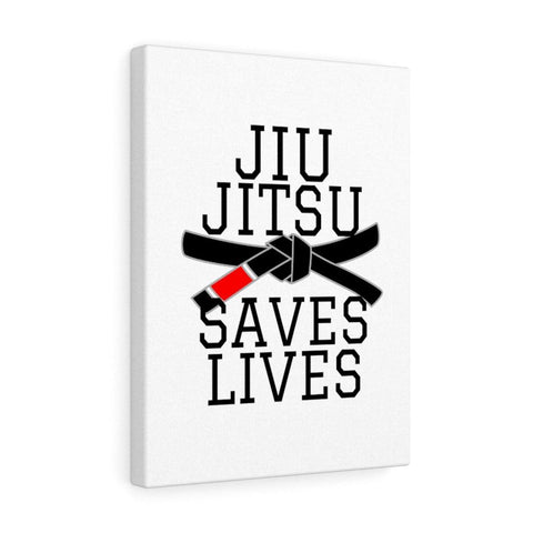 Jiu Jitsu Saves Lives Canvas Wall Art - King Killers
