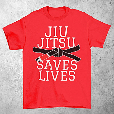 Jiu Jitsu Saves Lives Graphic Tee - King Killers