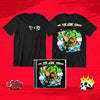 Jr The Lion Ridge Fight T Shirt, front & back display - King Killers Apparel