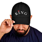 KING Distressed Dad Hat