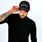 KING Distressed Dad Hat