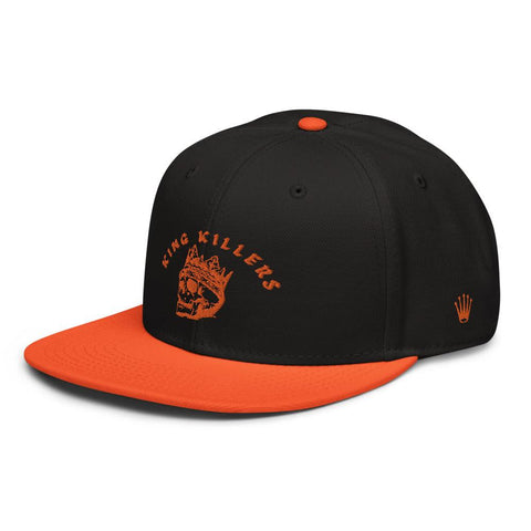 King Killers Adjustable Snapback Hat, Orange - King Killers